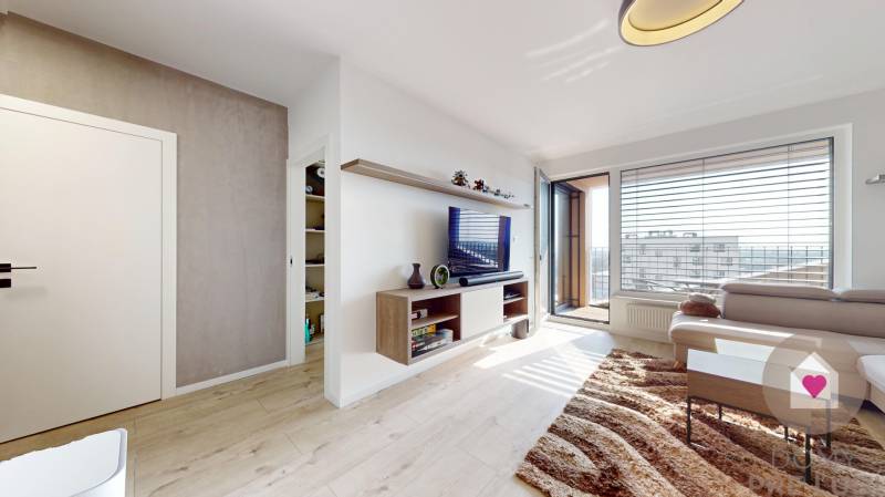 BA/PETRŽALKA-Furnished 2-room apartment with balcony in a new building