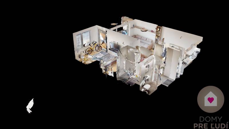 BA/PETRŽALKA-Furnished 2-room apartment with balcony in a new building