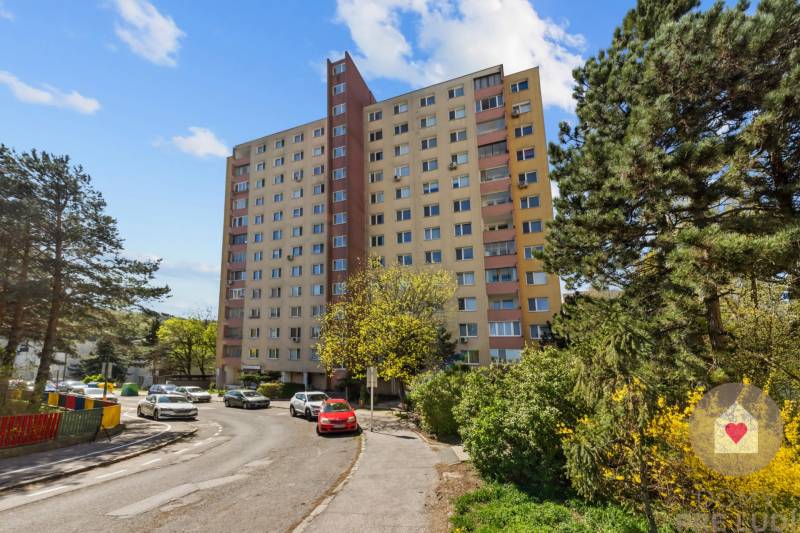 BA/DÚBRAVKA-Sale of 1.5 apartment with separate bedroom and kitchen