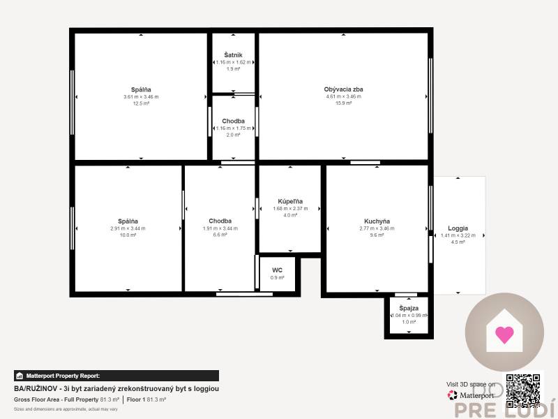 BA/TRNÁVKA-Renovated 3-room apartment for rent with balcony + parking