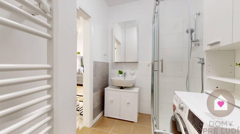 BA/PETRŽALKA-Rent 1-room apartment with air conditioning and balcony 