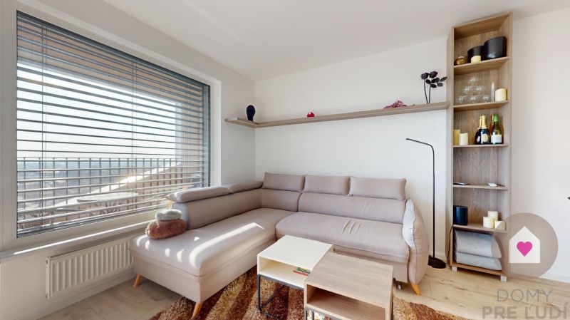 BA/PETRŽALKA-Furnished 2-room apartment with balcony in a new building
