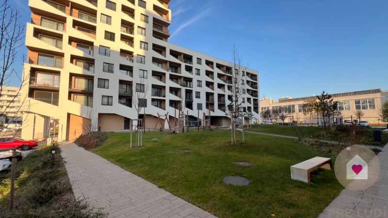 BA/PETRŽALKA-Furnished 2-room apartment with balcony in a new building