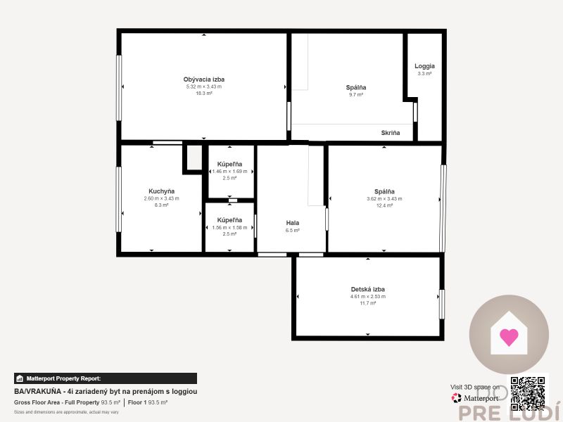 Rent Three bedroom apartment, Three bedroom apartment, Toryská, Bratis