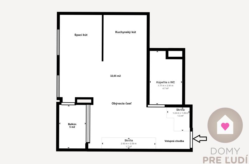 Sale Studio, Studio, Dúhová, Senec, Slovakia