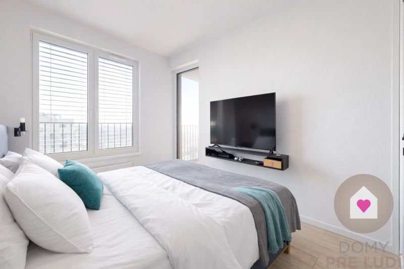 BA/PETRŽALKA-Furnished 2-room apartment with balcony in a new building