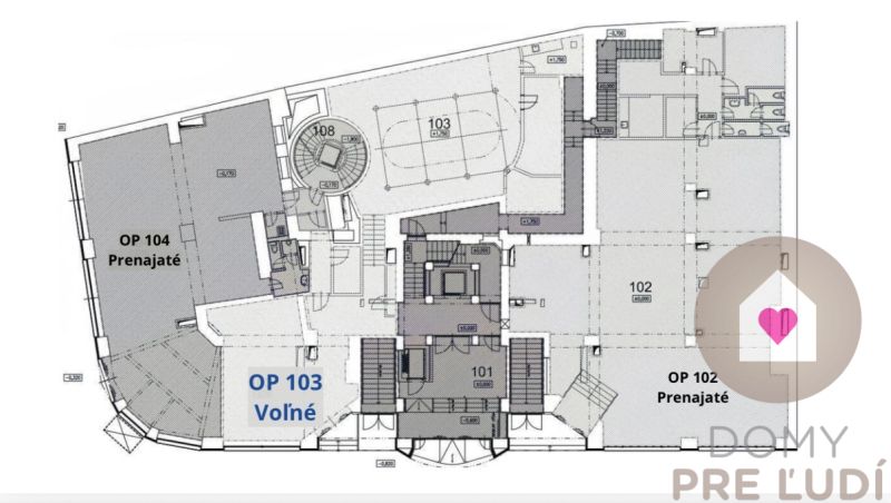 Rent Commercial premises, Commercial premises, Poštová, Bratislava - S