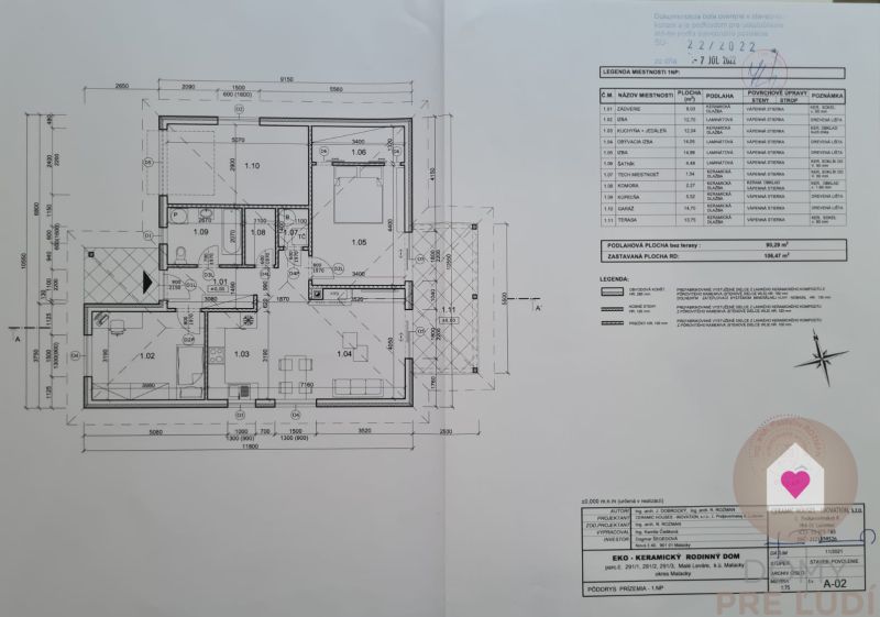 MALÉ LEVÁRE-Sale of 3 modern new-build family houses with heat pump 