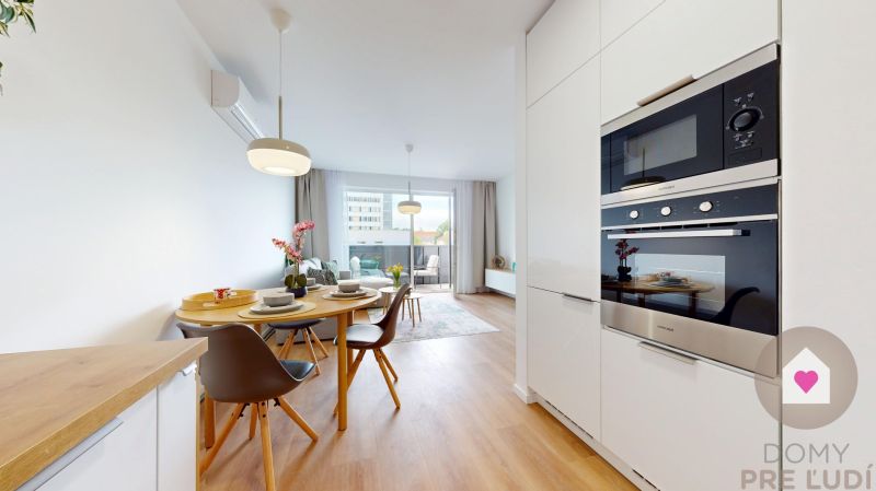 Trnava - Furnished 2-room apartment with parking and balcony 