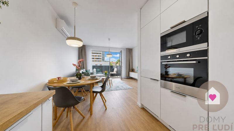 Trnava - Furnished 2-room apartment with parking and balcony 
