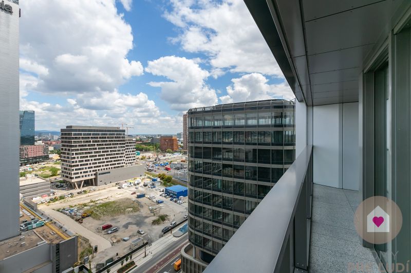 BA/Eurovea Tower-Rent a modern 2 bedroom apartment with a balcony
