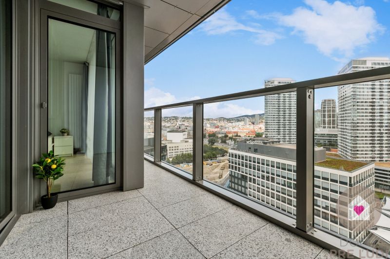 BA/Eurovea Tower-Rent a modern 2 bedroom apartment with a balcony