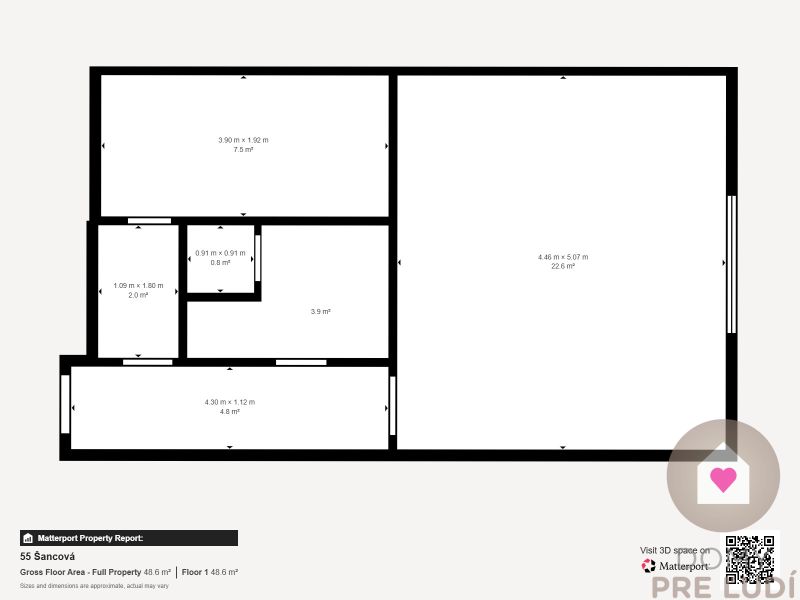 BA-OLD TOWN- 1.5-room apartment for rent near Trnavský Mýto-UNITAS