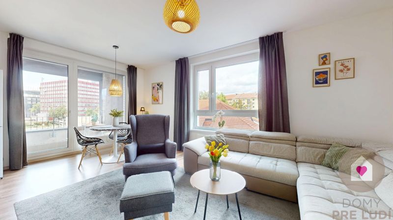 BA/NIVY-Renting a modern 2room apartment with a terrace and a wardrobe