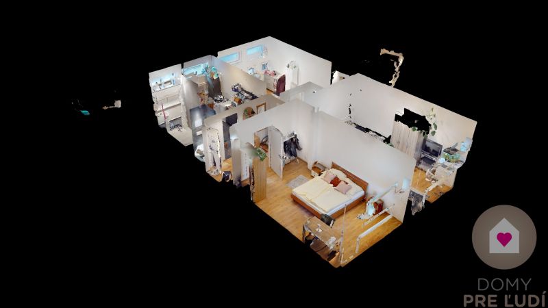 KRAMÁRE– For Rent - 3 SEPARATE NON-PASSING ROOMS | 70 m² | Stromová