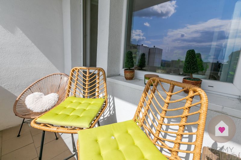 BA/PETRŽALKA-Rent a spacious 2 bedroom apartment with a balcony and AC