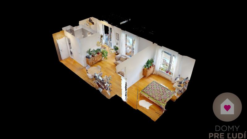 Stylish 2-bedroom apartment with large balcony |Čerešne Fine Living 