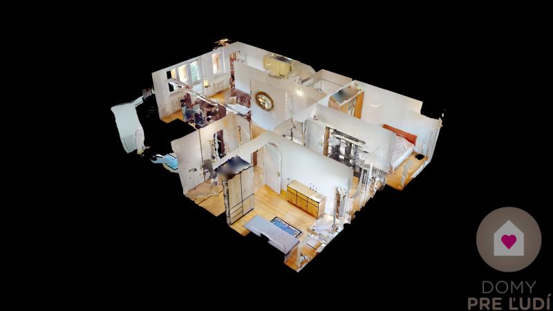 Trnava- Large 4-room apartment 85 m² + loggia | 3 separate rooms 