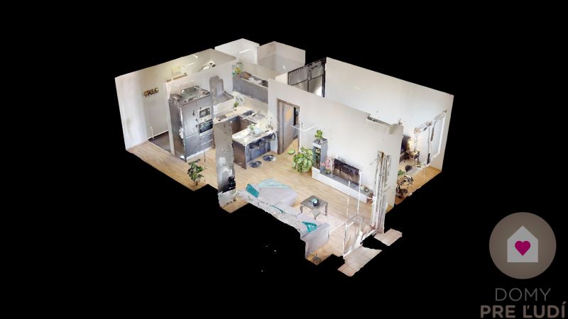 BA/PETRŽALKA -Rent of a 2-room apartment with a view in a new building
