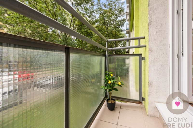 BA/RUŽINOV-Renting a 1-room apartment with a balcony and a cellar 