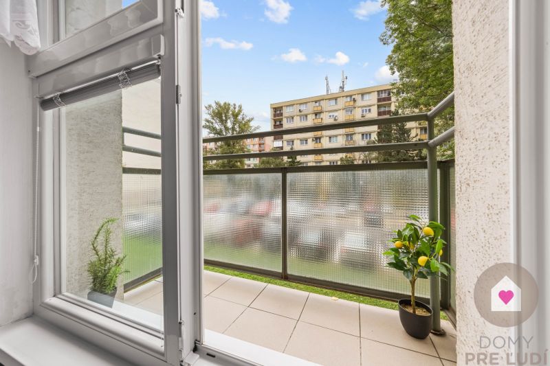 BA/RUŽINOV-Renting a 1-room apartment with a balcony and a cellar 
