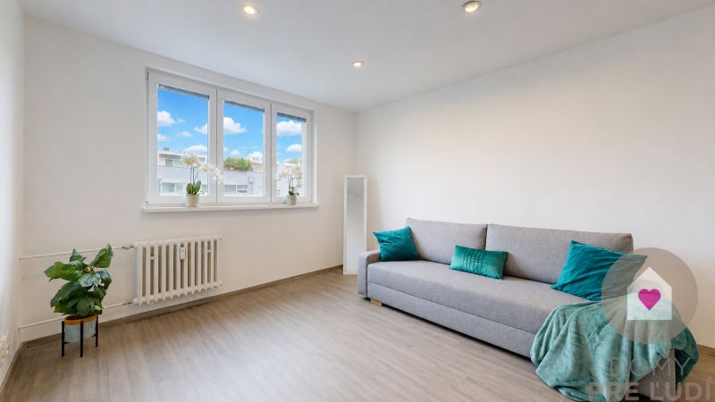 BA/RUŽINOV-2-room apartment with balcony and loggia after recontructio