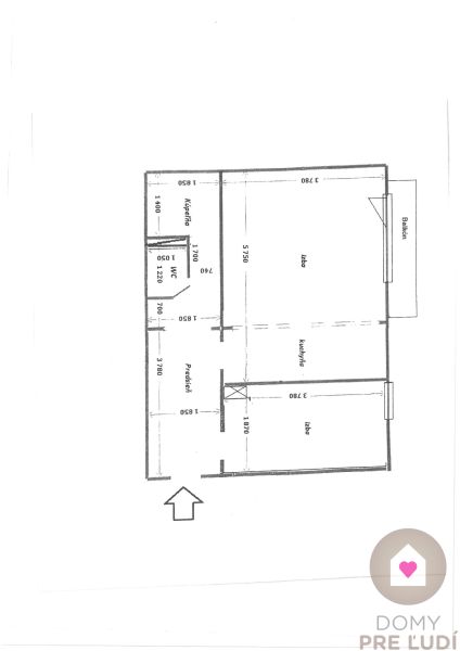 BA/RUŽINOV - Sale of a renovated 2-room apartment with a balcony 