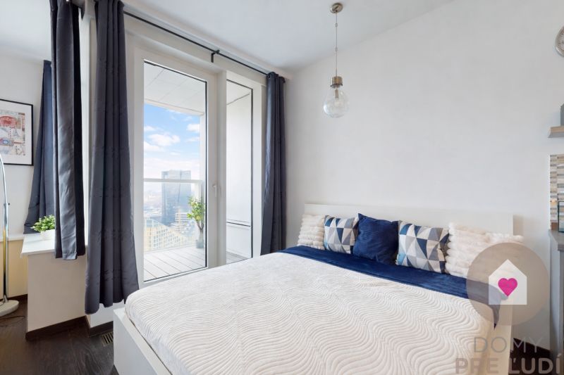BA I/PANORAMA CITY-Furnished 1-room apartment for rent + loggia-27th 