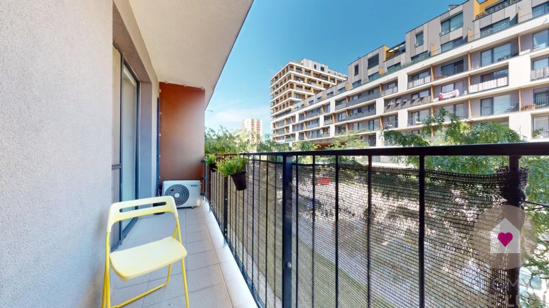 BA/PETRŽALKA-Rent 1-room apartment with air conditioning and balcony 