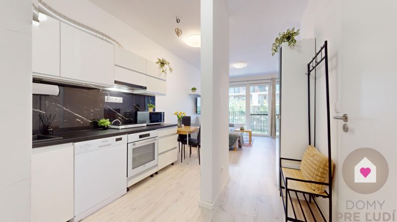 BA/PETRŽALKA-Rent 1-room apartment with air conditioning and balcony 