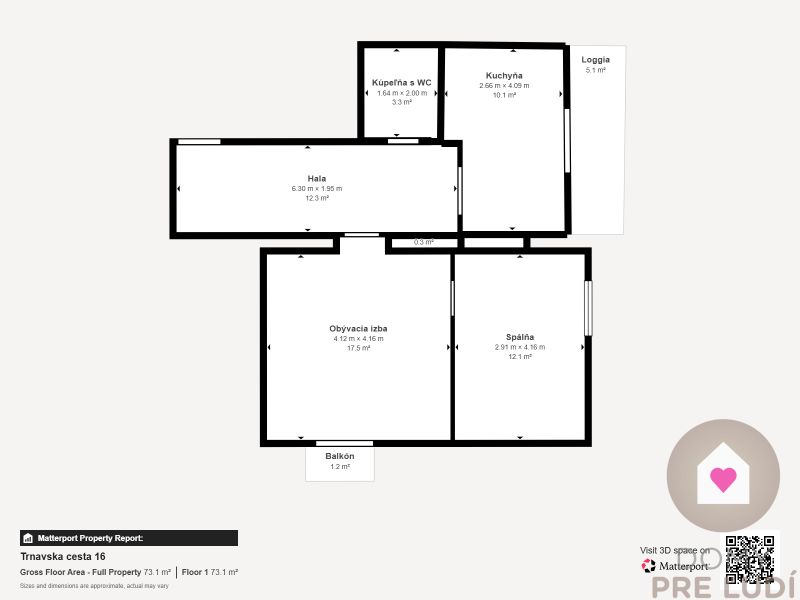 Sale One bedroom apartment, One bedroom apartment, Trnavská cesta, Bra