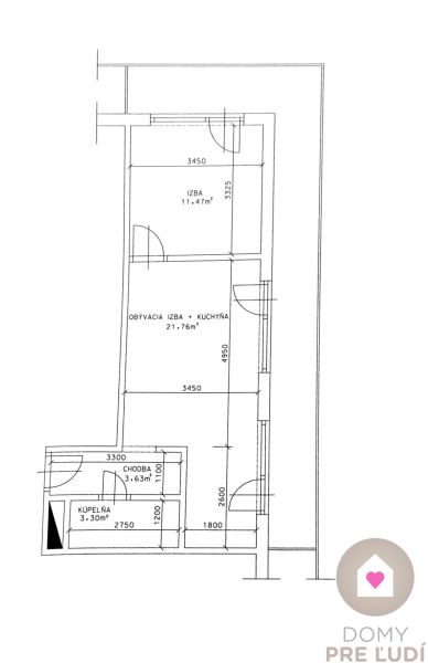 SLNEČNICE–VILADOMY|Bright 2-room apartment with a 25 m² terrace