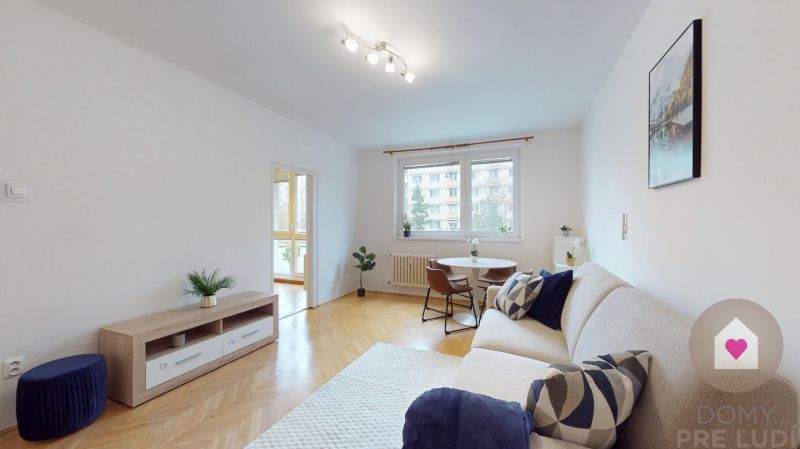BA/RUŽINOV-Renting a 1-room apartment with a balcony and a cellar 